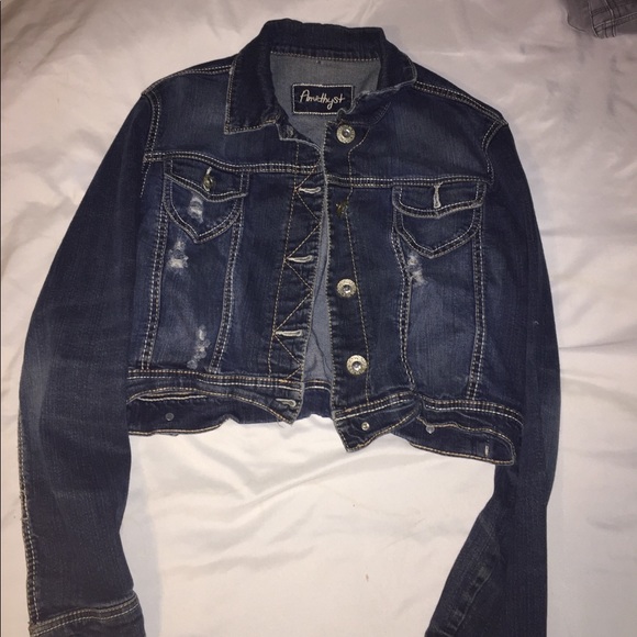 amethyst jean jacket - Picture 1 of 2